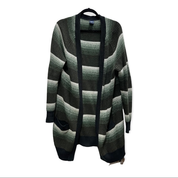 Gap green knit cardigan - Picture 1 of 4
